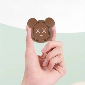 Uchwyt Ring Bear Brązowy - 166956