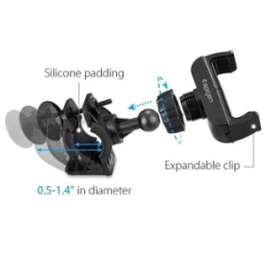 Uchwyt rowerowy Spigen A250 Bike Mount Czarny - 167141