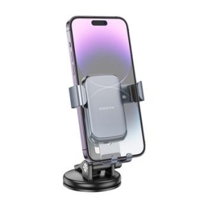 Uchwyt na szybę grawitacyjny Borofone BH95 Warrior Czarny - 167339