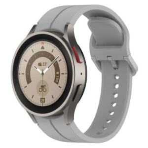 Pasek Silikonowy Samsung Watch 4 / 5 Szary - 167560