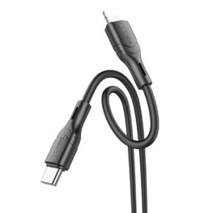 Kabel Typ C na Lightning Borofone BX99 Method PD 27W 1m Czarny - 168020