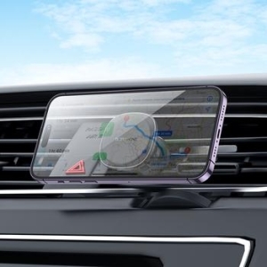 Uchwyt magnetyczny na kratkę Borofone BH102 Cloud Czarny - 168329