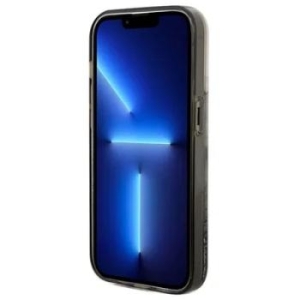 Markowy Hard Case Karl Lagerfeld Liquid Glitter C Apple iPhone 14 Pro Przezroczysty - 168365