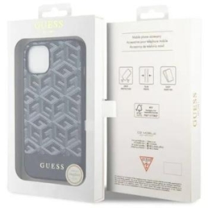 Markowy Hard Case Guess MAG GCUBE Apple iPhone 14 Brązowy - 201788