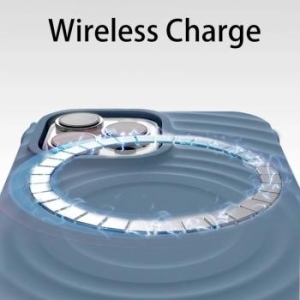 Wave Magsafe Case Samsung Galaxy S24 Granatowy - 168640