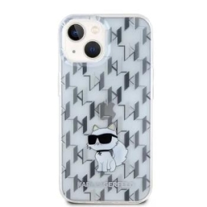 Markowy Hard Case Karl Lagerfeld Monogram Apple iPhone 15 Przezroczysty - 168838