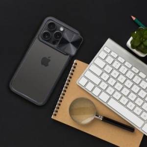 Slider Case Apple iPhone 12 Czarny - 169566