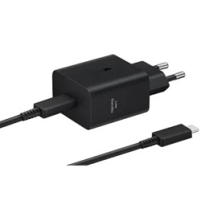 Ładowarka Sieciowa Typ C Samsung PD 3A 45W EP-T4511XBEGEU + Kabel Typ C do Typ C Czarny - 169747