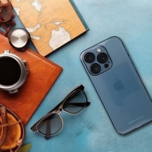 Pure Simple Fit Case Apple iPhone 14 Granatowy - 170423