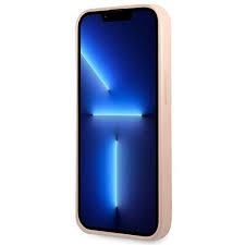 Markowy Hard Case Guess SaffianoTriangle Logo Apple iPhone 13 / 14 / 15 Różowy - 201813