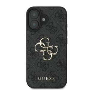 Markowy Hard Case Guess 4G Big Logo Apple iPhone 16 Czarny - 201829
