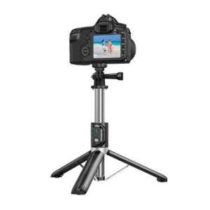 Uchwyt Selfie bluetooth ze statywem i pilotem Borofone BY12 Diva Czarny - 171379