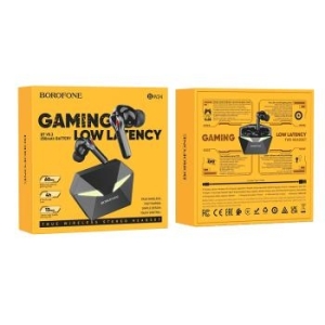 Słuchawki Bluetooth Borofone TWS BW24 Magic Waves Czarny - 171392