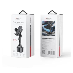 Uchwyt na kubek yesido C195 Czarny - 171406