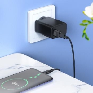 Adapter USB na Typ C Borofone BV18 Czarny - 172161