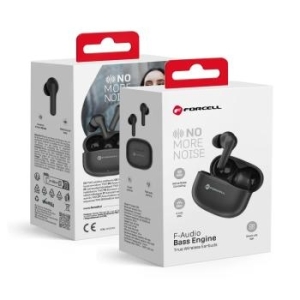 Słuchawki Bluetooth Forcell F-Audio Bass Engine TWS ANC + ENC + TUYA APP Czarny - 172170