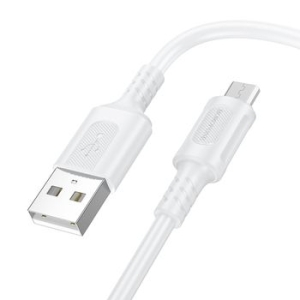 Kabel USB Micro USB Borofone BX111 Feliz 2,4A 1m Biały - 172225