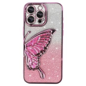 Butterfly Water Case Apple iPhone 14 Pro Różowy - 172346