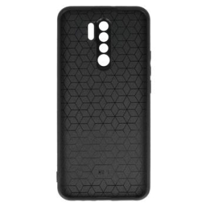 Carbon Case Xiaomi Redmi 9 Czarny z Czerwonym paskiem - 172381