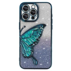 Butterfly Water Case Apple iPhone 16 Niebieski - 172392
