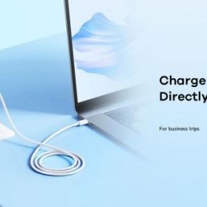 Ładowarka Sieciowa USB Typ C Remax Figen Series 30W RP-U71 GaN + Kabel Typ C na Typ C Biały - 173065