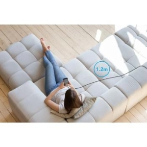 Kabel Typ C do iPhone Lightning PD 3A 27W Veger CL01 1,2 m Czarny - 173835