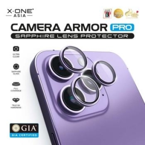 Szkło szafirowe na aparat X-One Camera Armor Pro Apple iPhone 15 / 15 Plus - 173890