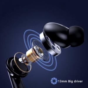 Słuchawki Bluetooth Blavec TWS BW03 Infinity Pro ANC + ENC Czarny - 174128