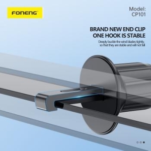 Uchwyt na kratkę z ładowaniem indukcyjnym Foneng CP101 Czarny - 174321