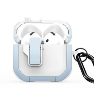 Etui Airpods Dux Ducis PECP AirPods 4 Biały/Niebieski - 174435