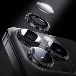 Szkło Hartowane na aparat Benks Glass Warrior Lens Protector Apple iPhone 16 / 16 Plus Srebrny - 174933