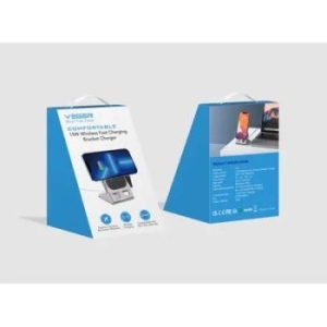 Ładowarka Indukcyjna Qi 15W Veger Y53 Szary - 175131