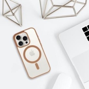 Acrylic Color Magsafe Case Samsung Galaxy S25 Pustynny tytan - 175381