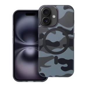 Markowy Silikon Forcell F-Protect Levels z Dual Layer 4D Apple iPhone 16 Black Camo - 175535