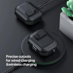 Etui Airpods Dux Ducis PECP AirPods 4 Czarny - 175560