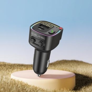 Transmiter FM Blavec Flash TR-02 MP3, Bluetooth - USB + Typ C - PD 30W Czarny - 175572