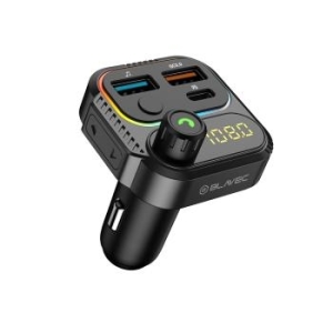 Transmiter FM Blavec Flash TR-01 MP3, Bluetooth - 2xUSB + Typ C - PD 36W QC3.0 18W Czarny - 175579