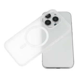 Markowy Silikon Liavec Warframe Magsafe Series Case Apple iPhone 14 Pro Biały - 175610
