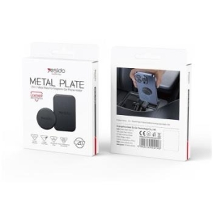 Zestaw Metalowych Blaszek 2w1 yesido C207 Czarny - 175859