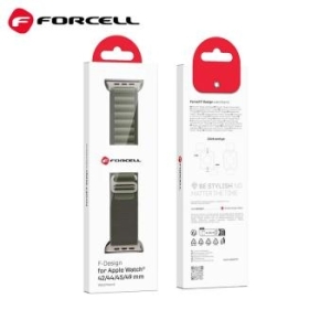 Pasek poliestrowy Apple Watch 42   44 / 45 / 49 mm Forcell F-Design FA13 Zielony - 175862