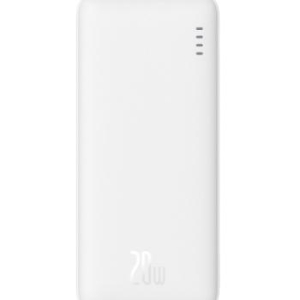 Powerbank 10000mah Baseus Airpow 20W Plus + Kabel USB Typ C 30cm Biały - 176131