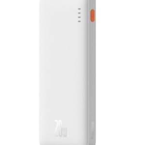 Powerbank 10000mah Baseus Airpow 20W Plus + Kabel USB Typ C 30cm Biały - 176132