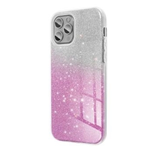 Shining Case Samsung Galaxy A36 5G / A56 5G  Przezroczysty/Różowy - 200496