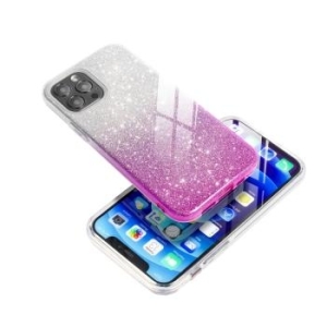 Shining Case Samsung Galaxy A36 5G / A56 5G  Przezroczysty/Różowy - 200497