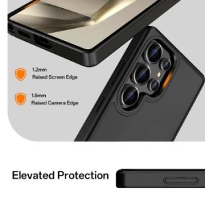 Markowy Armor Case Rock Guard Touch Matte Series Samsung Galaxy S25 Ultra Czarny - 176459