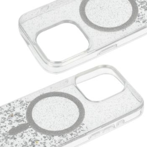 Moonlite Magsafe Case Samsung Galaxy S25 Ultra Srebrny Clear - 177065
