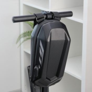 Torba na rower/hulajnogę na kierownicę wodoodporna z zamkiem FSBFB-453-1 Czarny - 177437