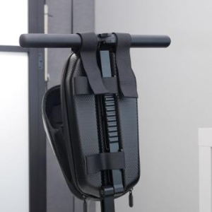 Torba na rower/hulajnogę na kierownicę wodoodporna z zamkiem FSBFB-453-1 Czarny - 177439