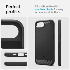 Rugged Armor Mag Apple iPhone 16e Matte Black - 177496