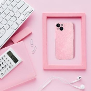 Crystal Glitter Case Samsung Galaxy A36 5G / A56 5G Różowy - 200100